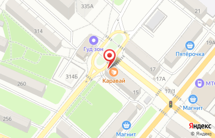 Киоск хлебобулочных изделий Сызранский каравай на Ульяновском шоссе на карте