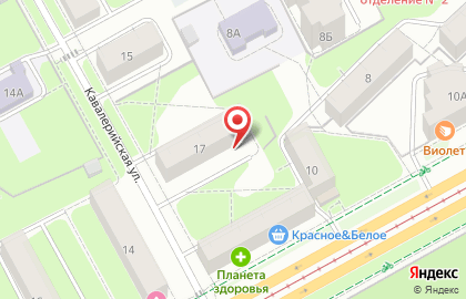 Торговый дом Бумага на карте