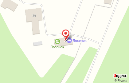 Детский лагерь отдыха Лосенок на карте