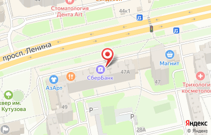Магазин рыбной продукции Капитан на карте
