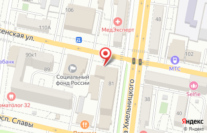Ростелеком в Белгороде на карте