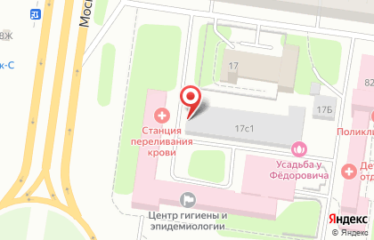 Дезинфекция и гигиена на Московском проспекте на карте