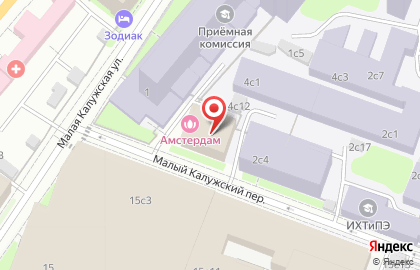 Кафе-столовая в Москве на карте