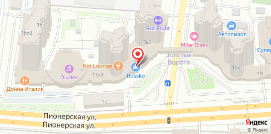 Зоосалон Счастливые хвостатые на Пионерской улице на карте