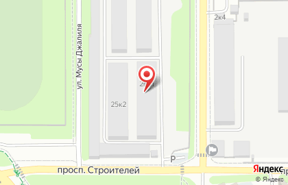 ООО Сибирская Колесница на проспекте Строителей на карте