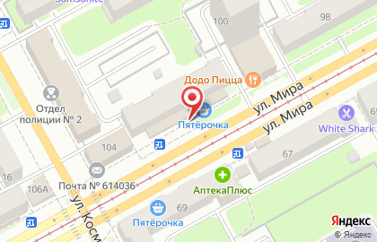 Торговый центр М102 на карте