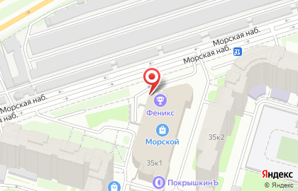 Цветочный магазин Цветы на бис в Василеостровском районе на карте
