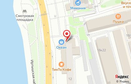 Океан мп на карте