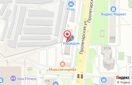 Компания по прокату автомобилей РосАвтоПрокат на Пролетарской улице на карте