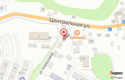 Продуктовый магазин в Сочи на карте