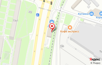 Служба ВсеВывозим на проспекте Большевиков на карте