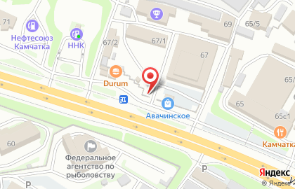 Кафе Халяль в Петропавловске-Камчатском на карте