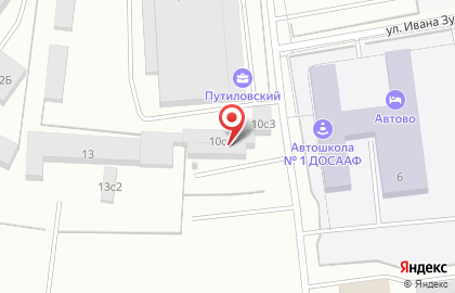 Автосервис в Санкт-Петербурге на карте