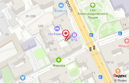 Нотариальная Контора на Петроградской на карте