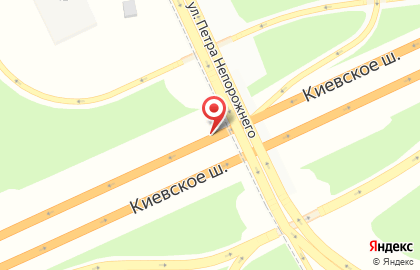 Пиццерия Milano Pizza Москва на 23-м км Киевского шоссе на карте