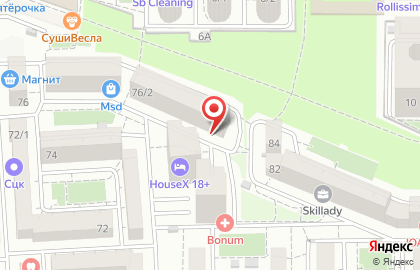 Зоомагазин Simba на Восточно-Кругликовской улице на карте