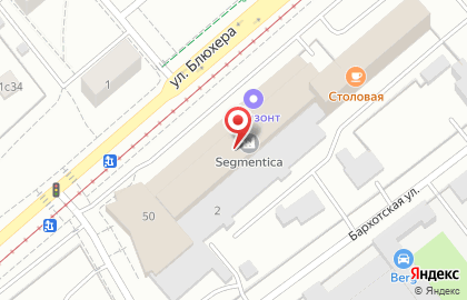 Vizitka96.ru на улице Блюхера на карте