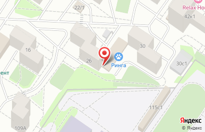 Социально ориентируемый проект Путевка в жизнь на Олимпийской улице на карте