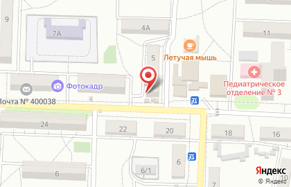 Продуктовый магазин Солнечный в Советском районе на карте
