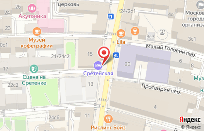 Ирландский паб Harat`s Pub в Мещанском районе на карте