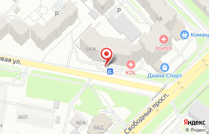 Многопрофильная компания Фундамент на Свободном проспекте на карте