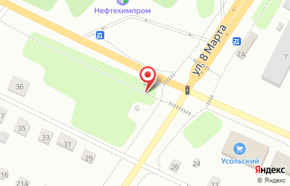 Продуктовый магазин в Перми на карте