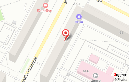 IT-компания Абель на улице Дружбы Народов на карте