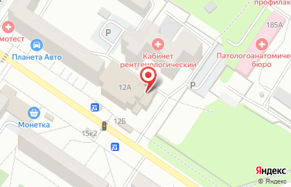 Волна на улице Академика Бардина на карте