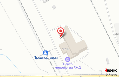 Предпортовая, Рэу, Филиал ОАО Рефсервис на карте