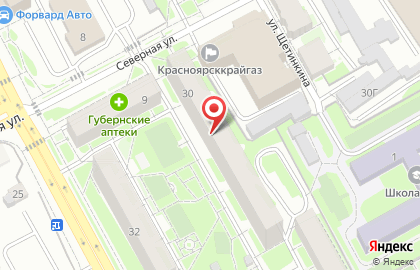 Продовольственный магазин Домашний на улице Железнодорожников на карте