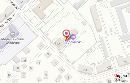 Гостиница Гардемаринн на карте