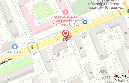 Оптово-розничный магазин Labuton на улице Академика Павлова на карте