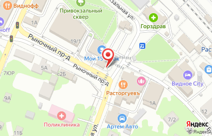 Магазин овощей и фруктов в Москве на карте