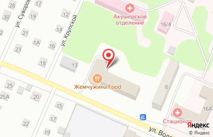 Банно-оздоровительный комплекс Жемчужина в Кемерово на карте