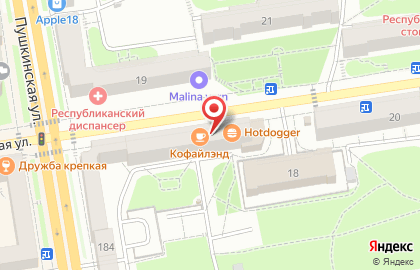 ТЦ Локон на карте