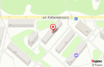 Магазин продуктов Прибой в Чайковском на карте