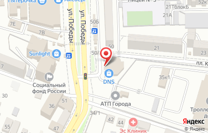 DNS на улице Карла Маркса на карте