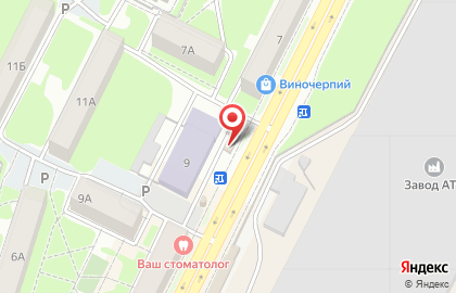 Магазин мясопродуктов Бизон на Гражданской улице на карте