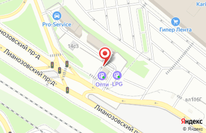 MMK Petrol в Лианозовском проезде на карте