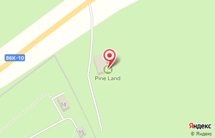 Гостевой комплекс Pine Land на карте