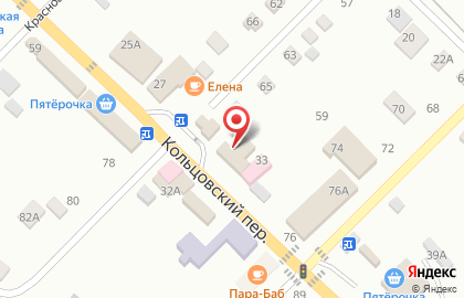 Супермаркет Магнит в Ростове-на-Дону на карте