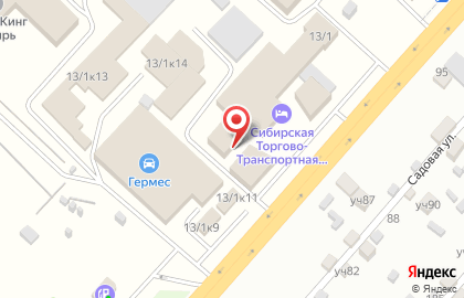 Магазин автозапчастей в Новосибирске на карте