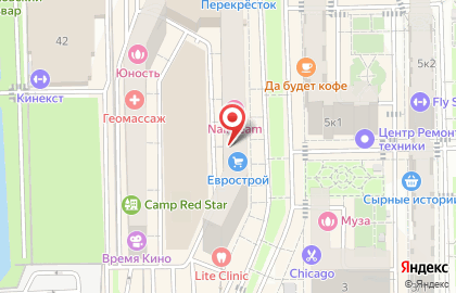 Завод тротуарной плитки Еврострой на ​Восточно-Кругликовской на карте