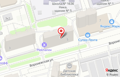Торгово-сервисный центр Автоэксперт в Южном Орехово-Борисово на карте