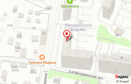 Продуктовый магазин в Москве на карте