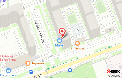 Магазин разливного пива Пивточка на улице Ленинградской на карте