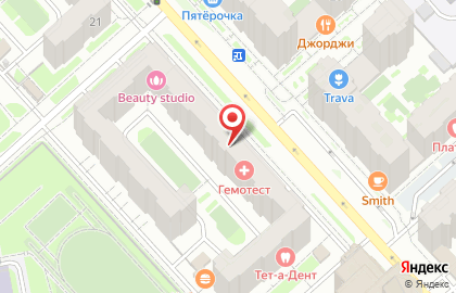 Салон по продаже и доставке свежих цветов и горшечных растений Радуга Цветов в Советском районе на карте