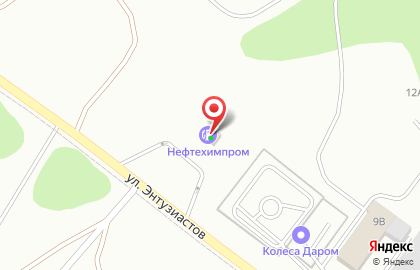 Нефтехимпром в Перми на карте