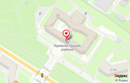 Центральная районная библиотека им. Д.Н. Мамина-Сибиряка в Пушкине на карте
