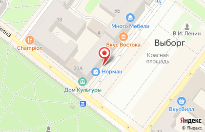 Велес на проспекте Ленина на карте